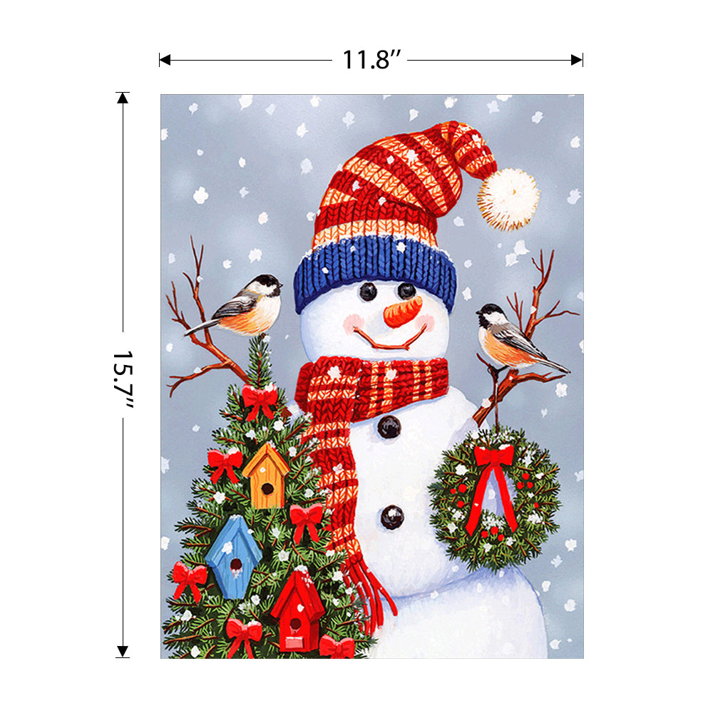 Christmas Diamond Painting Snowman Kits for Kids and Adults