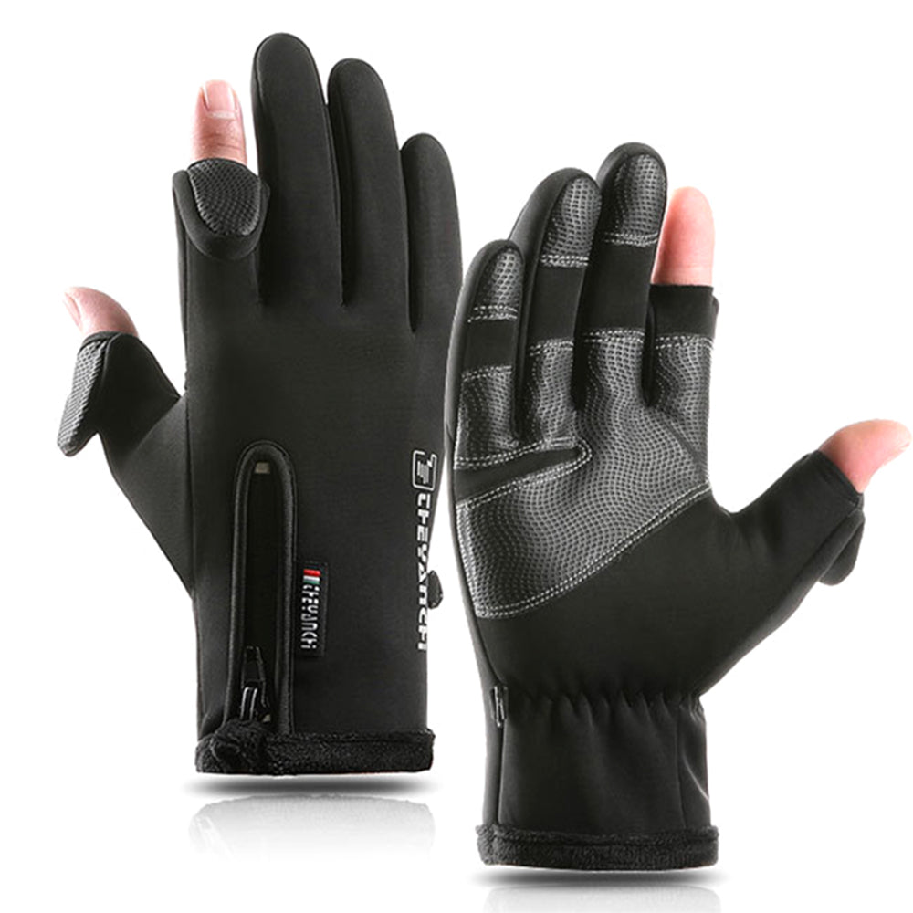 Winter Gloves Touch Screen Fingers Anti-Slip Windproof Fishing gloves
