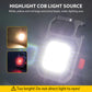 Mini LED Flashlight Outdoor COB LED Work Light for Outdoor Work