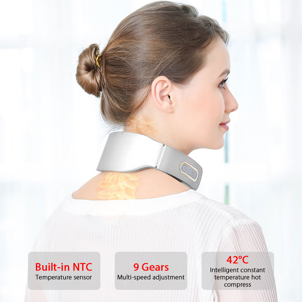 Smart Electric Neck Shoulder Massager Pain Relief Relaxation Tool
