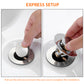 Bullet Core Push Type Drain Plug with Universal Spring Core Sink Stopper