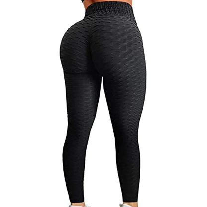 Women Yoga Pants High Waist Butt Lifting Workout Running Legging Tight