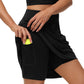High-Waisted Tennis Skirts With Pockets Gym Workout Shorts for Women