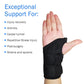 2Pcs Tunnel Wrist Brace Support Sprain Forearm Splint Band Strap