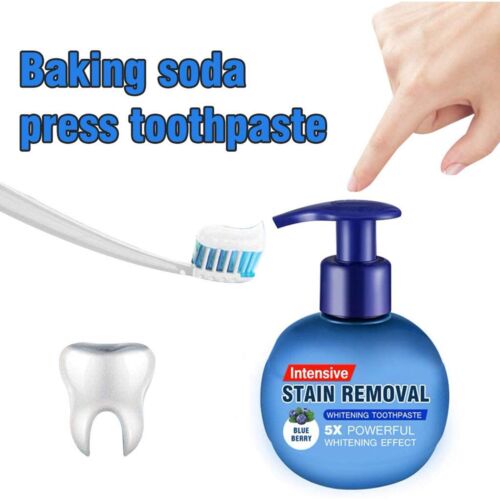 Teeth Whitening Soda Toothpaste Cleaning Stain Removal Fight Bleeding Gums