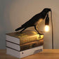 Raven Desk Lamp Table Lamp Resin Lucky Crow Light Bedside Retro Art Decor Light