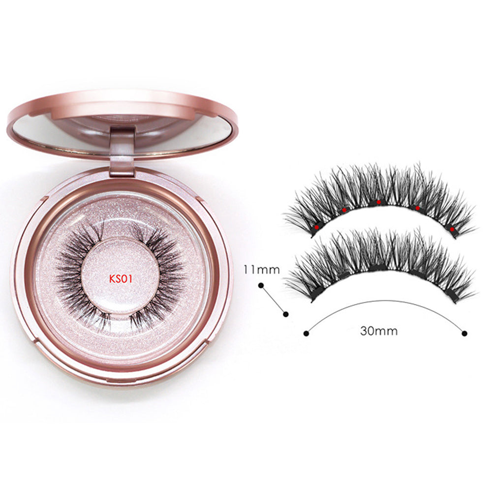 New Magnetic Liquid Eyeliner & Magnetic False Eyelashes & Tweezer Set