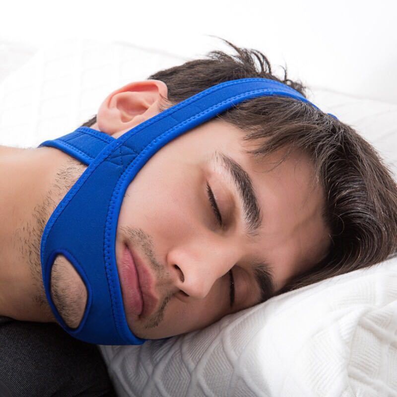 Neoprene Anti Snore Stop Snoring Chin Strap Belt Sleeping Care Tool