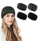 Winter Ear Headband Fleece Lined Soft Stretch for Women Gifts