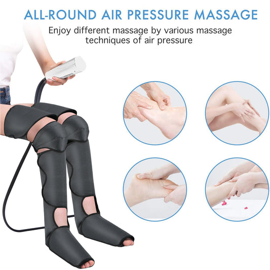 Leg Massager Air Compression Circulation Massage Muscle Pain Relief